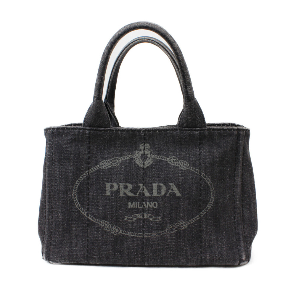 Prada Shoulder Tote Canapa Bag